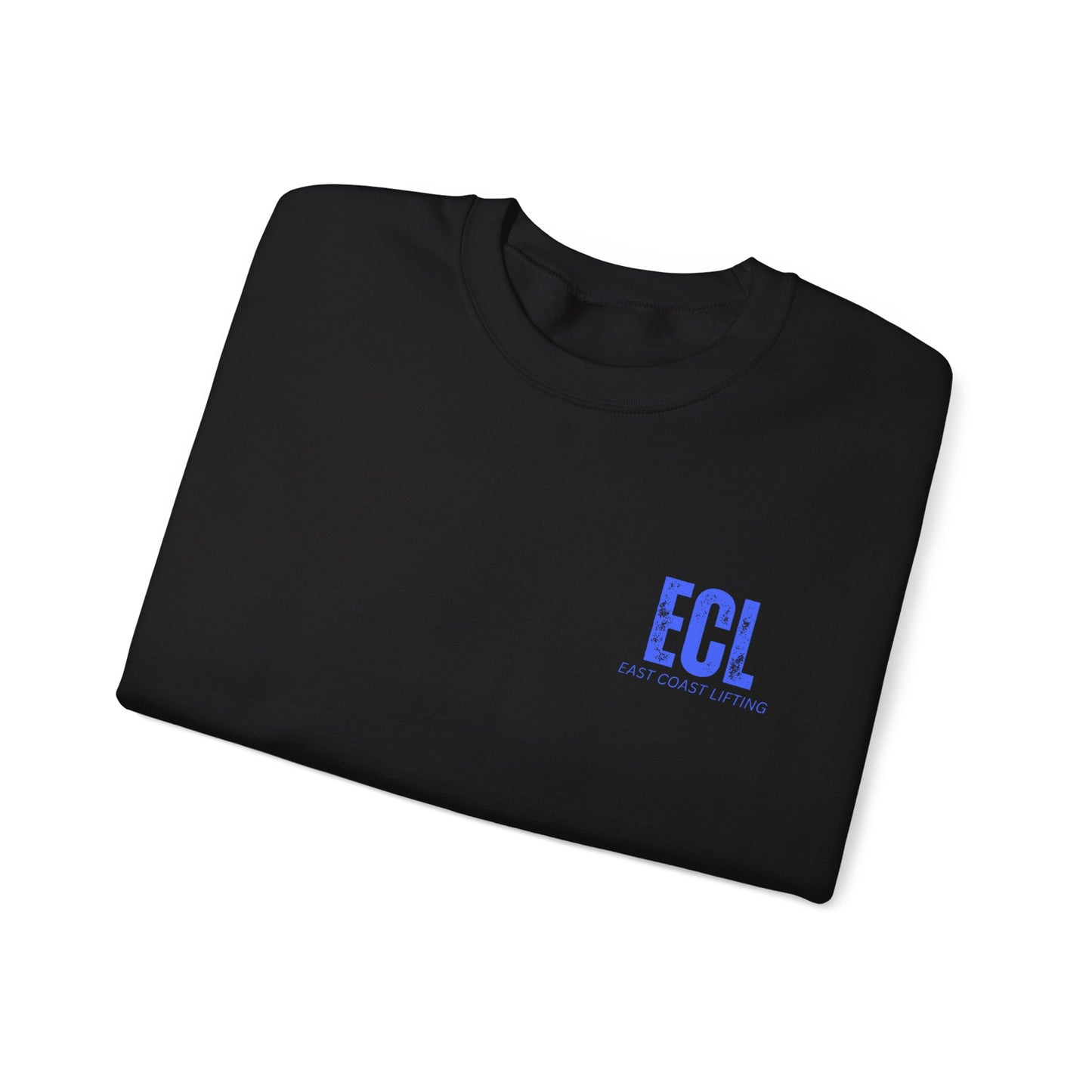 Blue  " ECL".  Crewneck Sweatshirt