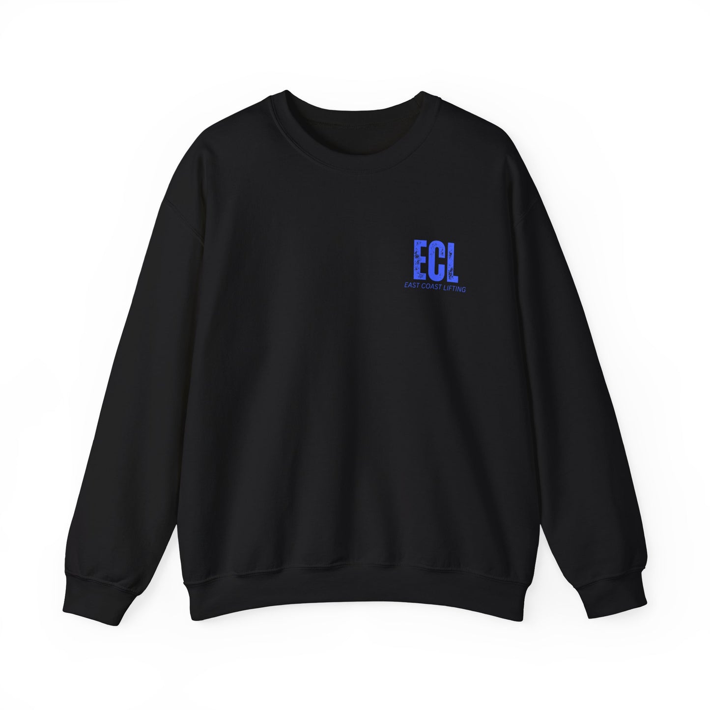 Blue  " ECL".  Crewneck Sweatshirt